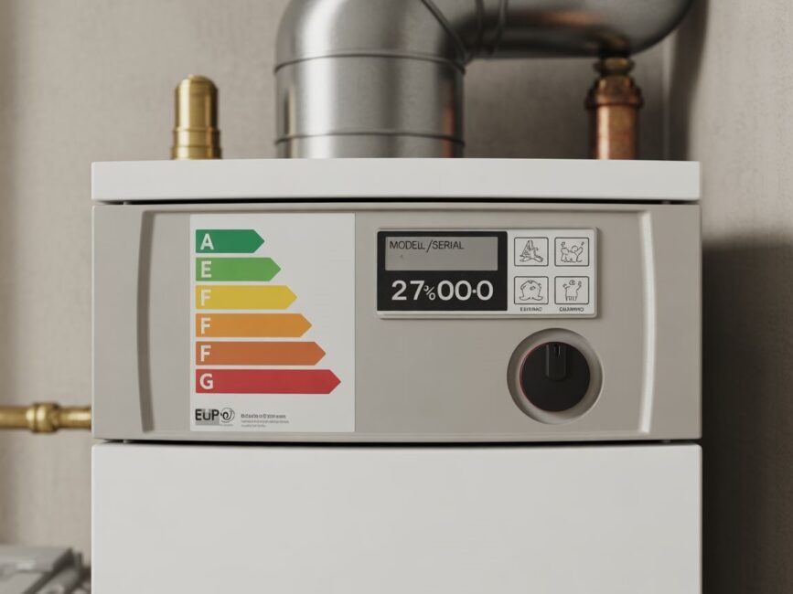 EU ErP energy label boiler
