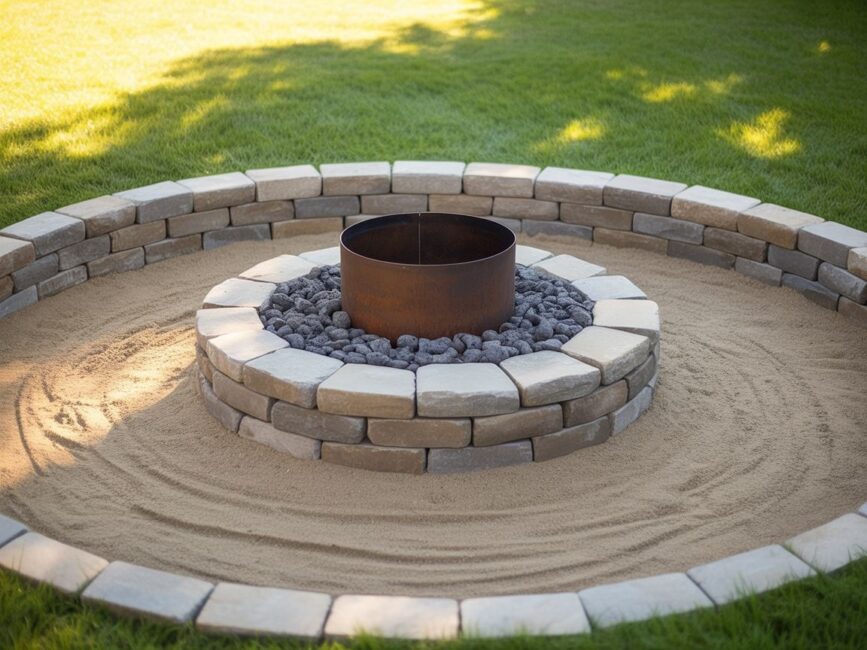 budowa paleniska krok po kroku