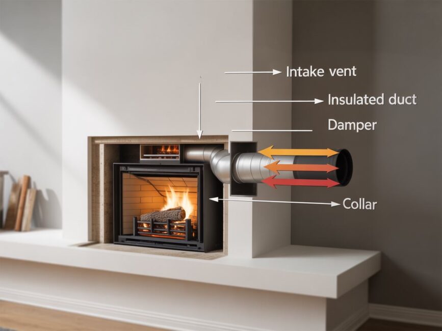izolowany kanał powietrza spalaniakrbybef+1