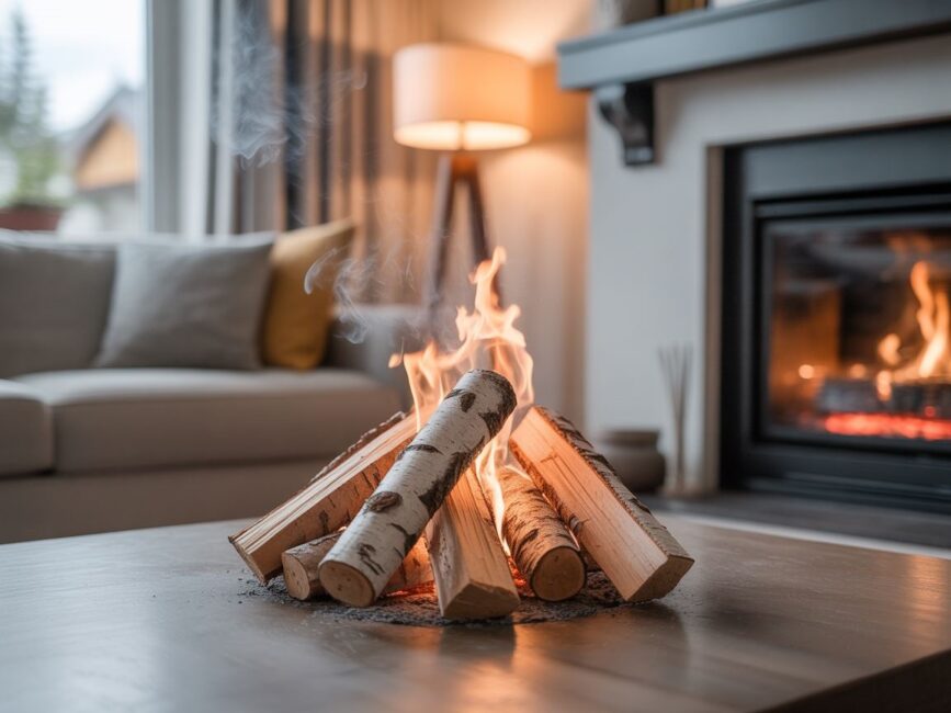 jasny płomień topoli