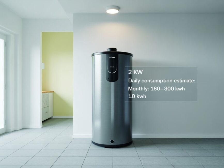 miesięczny pobór 180–300 kWh