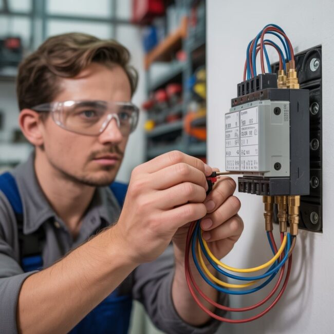 montaż termostatu bojlera