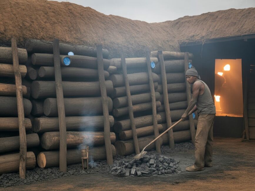 piec do węgla drzewnego