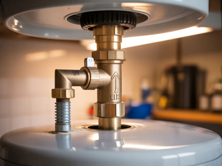 przewód spustowy z odstępem powietrznym