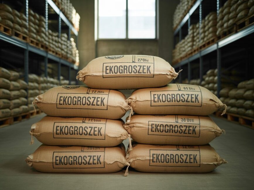 skład opału ekogroszek