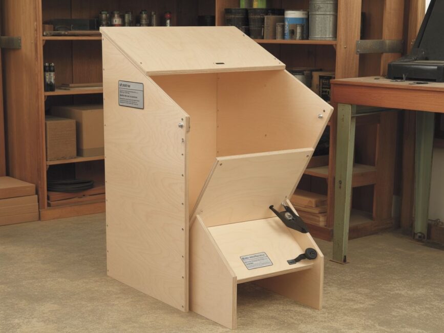 zbiornik na pellet DIY